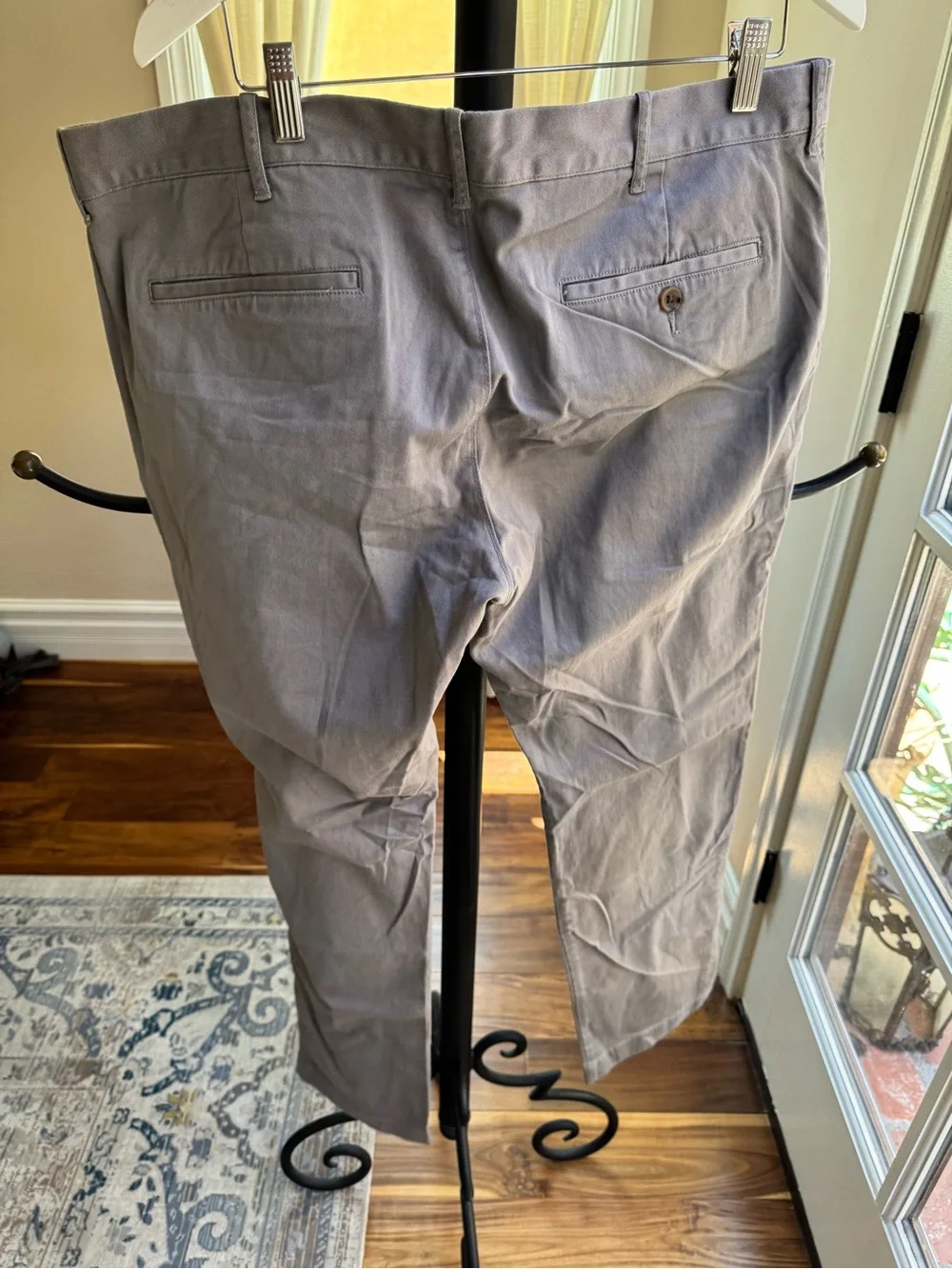 J Crew Men's Gray Casual Chino Pants Flex Size 38/32